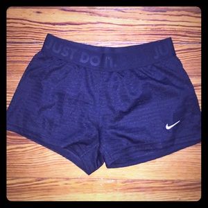 Black DRI-FIT Nike gym shorts. XS.